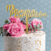 Cake topper mi primera comunión gökotta